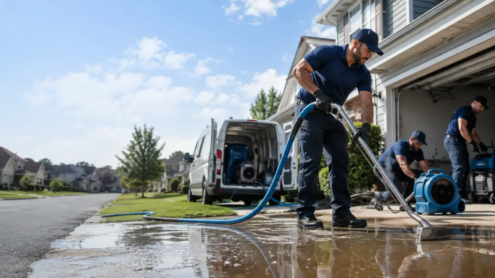 Flood Damage Restoration in University Center, MI